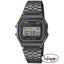 RELOJ CASIO VINTAGE DIGITAL NEGRO A159WETB